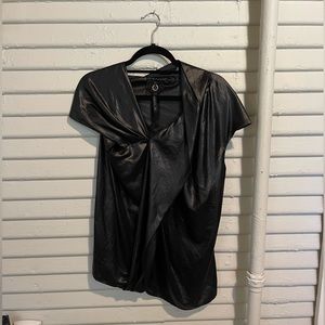 asymmetrical blouse